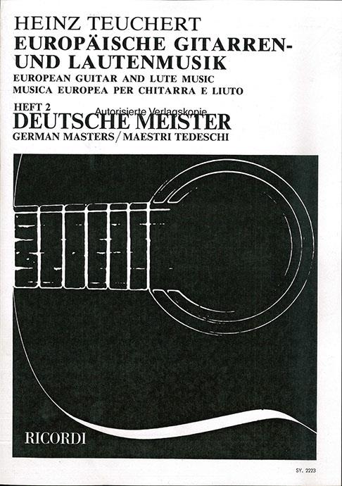 Europäische Gitarren- und Lautenmusik